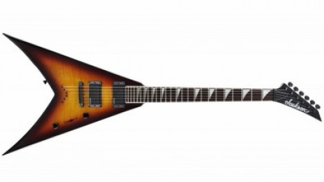 JACKSON X SERIES KING V KVXT BURNT CHERRY SUNBURST